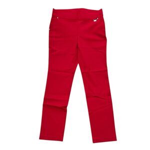 Rafaella Like New Red Comfort Fit Pants